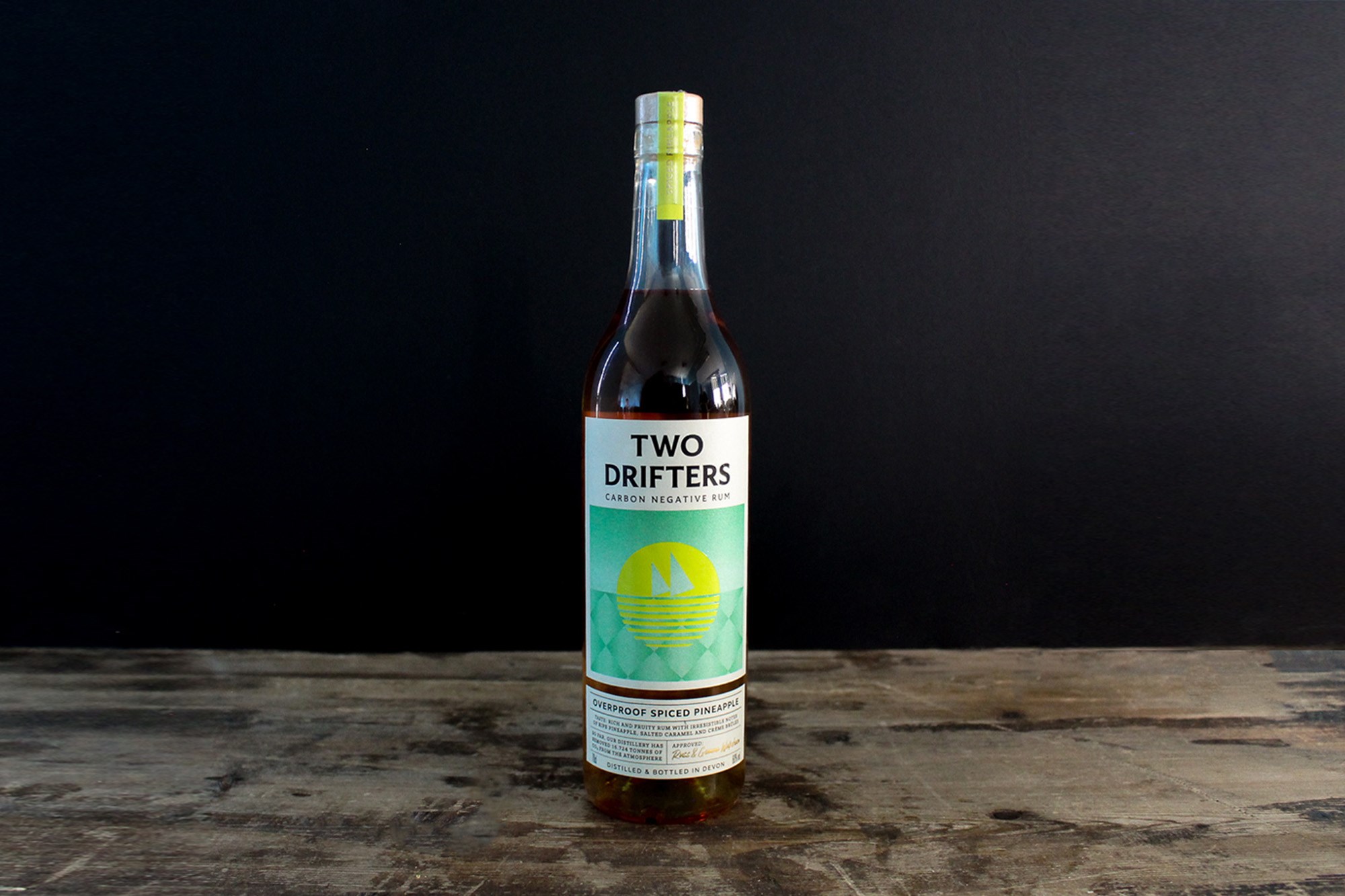 Two Drifters Overproof Pineapple Rum 70cl