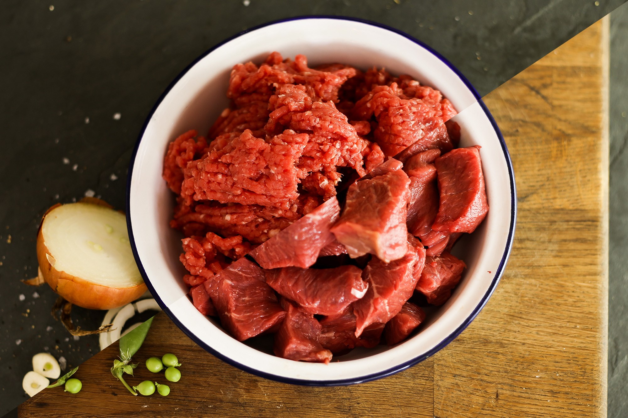 Mixed Minced & Diced Beef Pack - 4kg