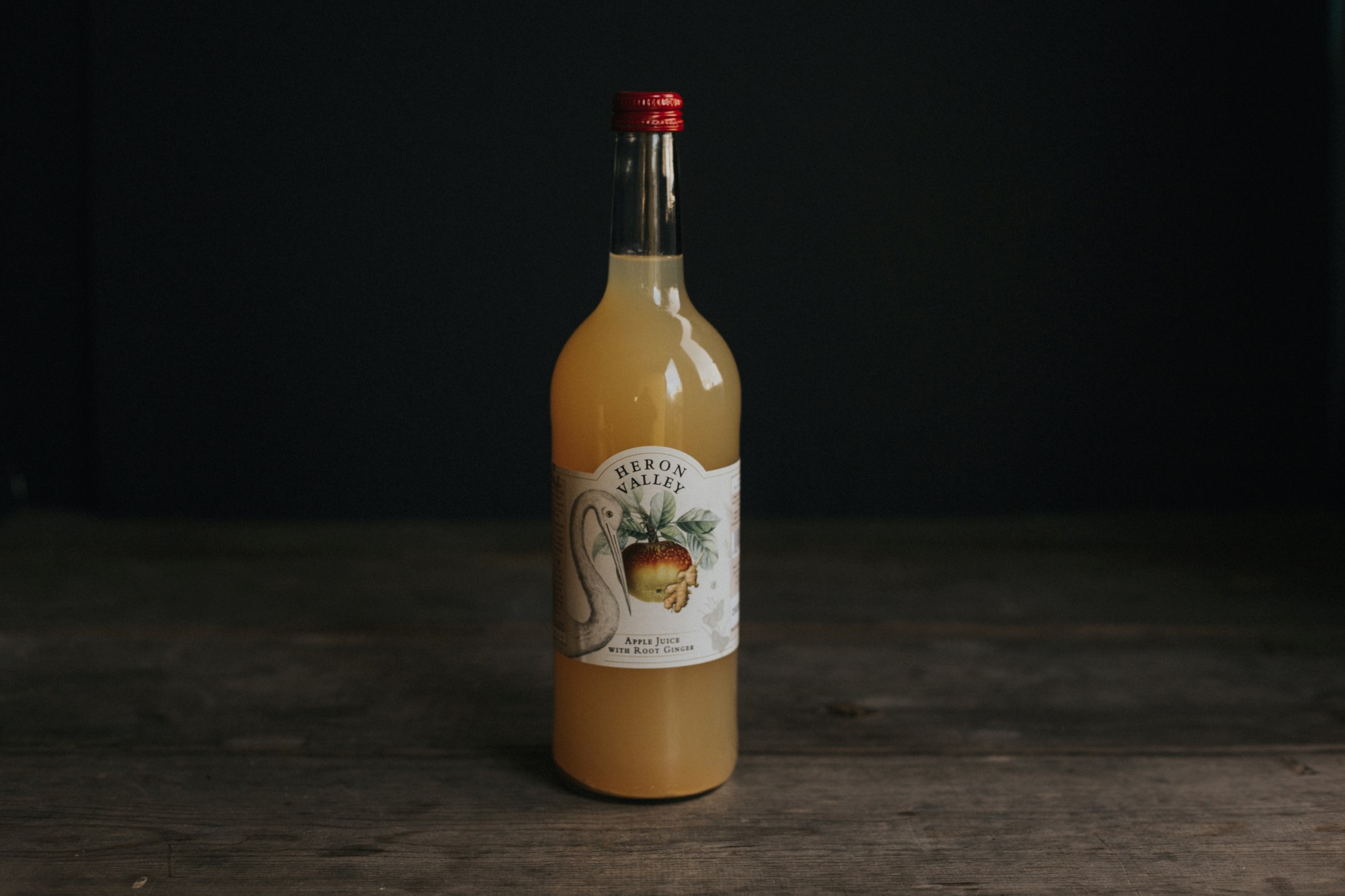 Heron Valley Apple Juice with Root Ginger - 750ml