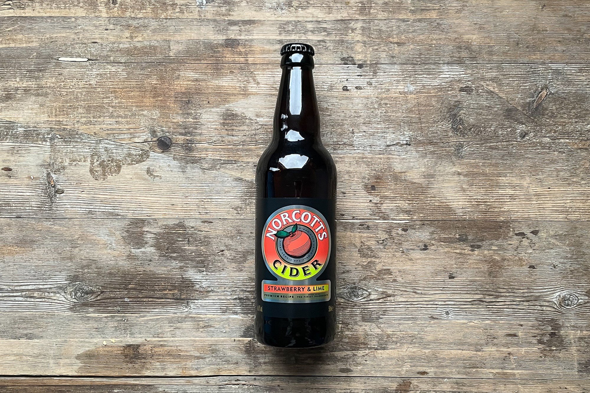 Norcotts Strawberry and Lime Cider - 500ml