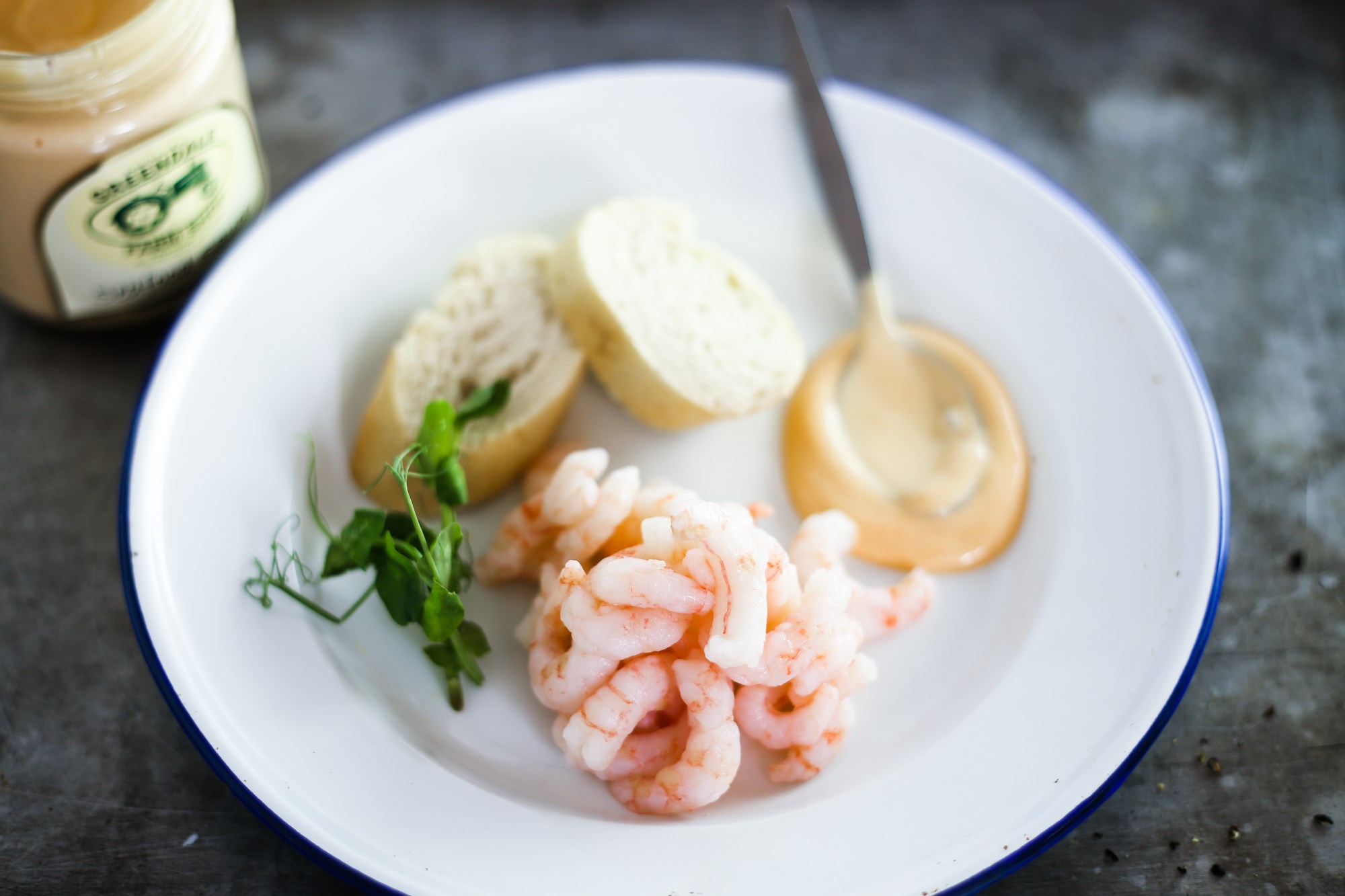 FROZEN Luxury cooked and peeled prawns - 200g