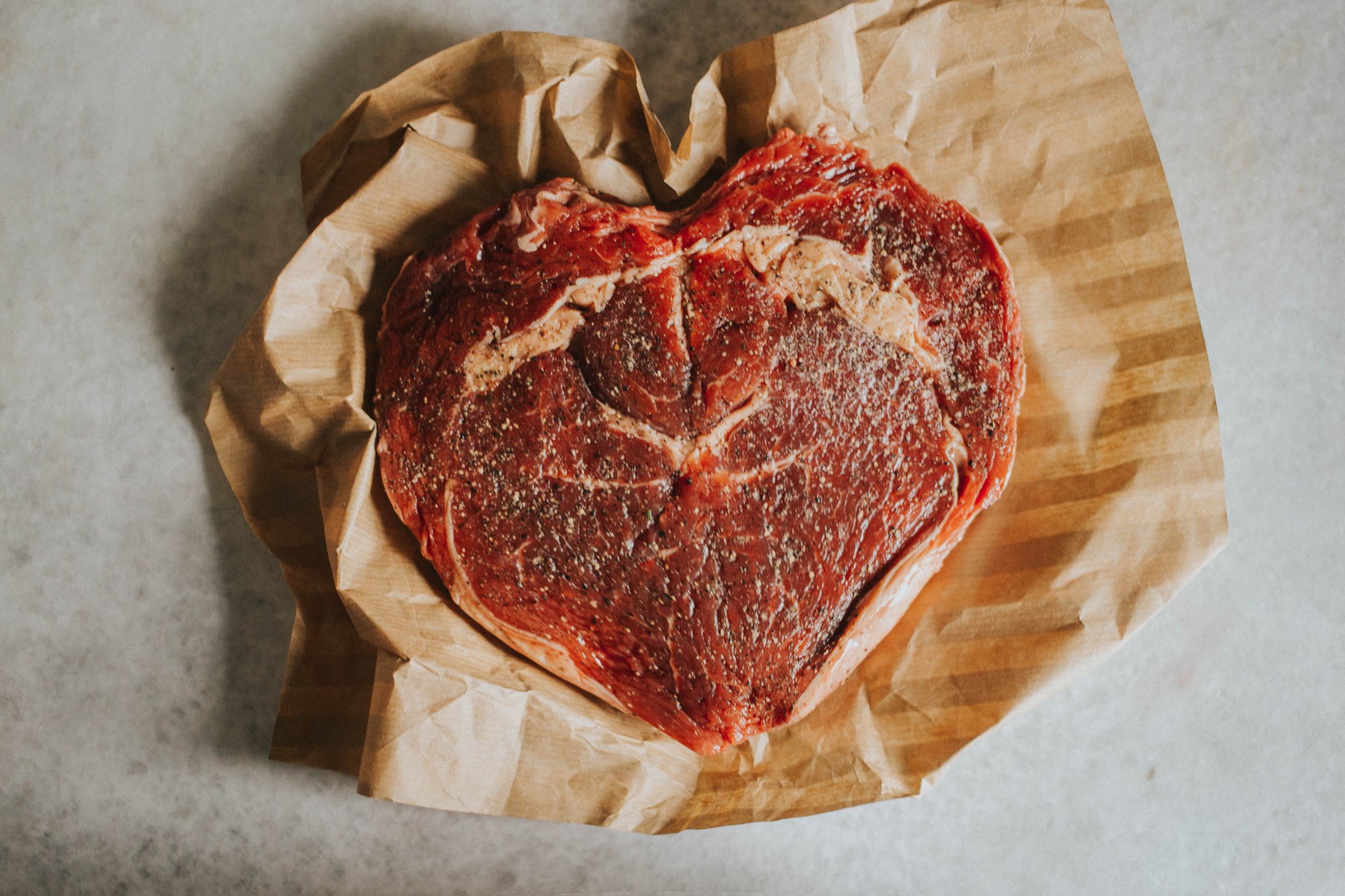 Valentine's Ribeye Steak - 500g