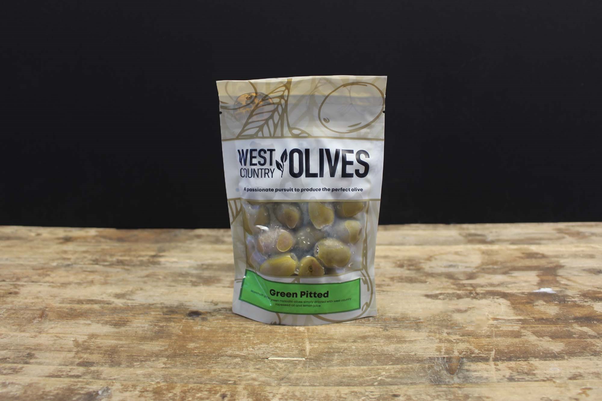 West Country Olives Green Pitted Olives