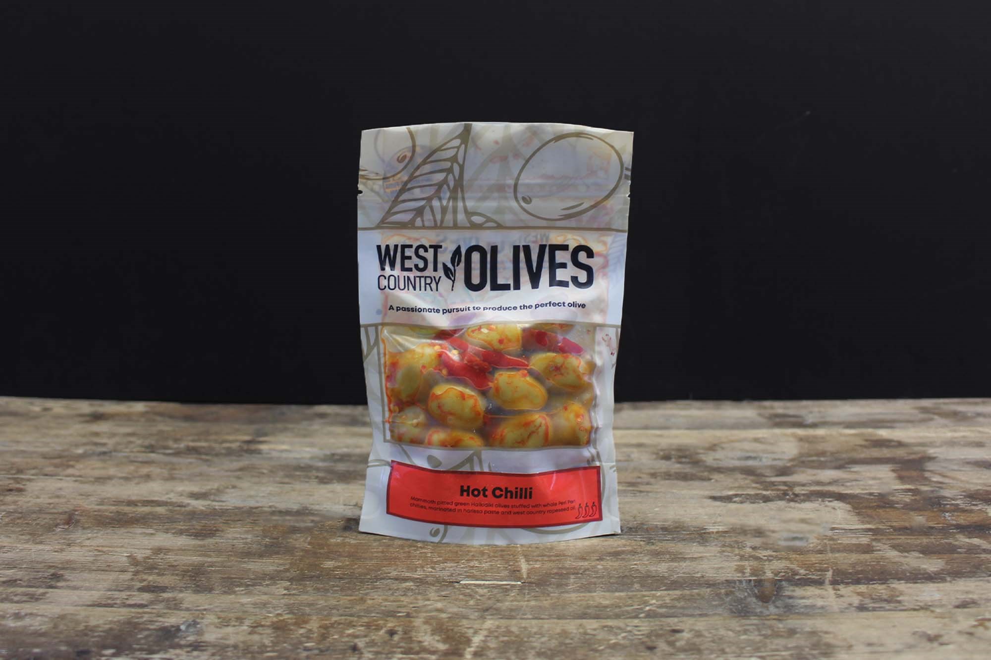 West Country Olives Hot Chilli Olives