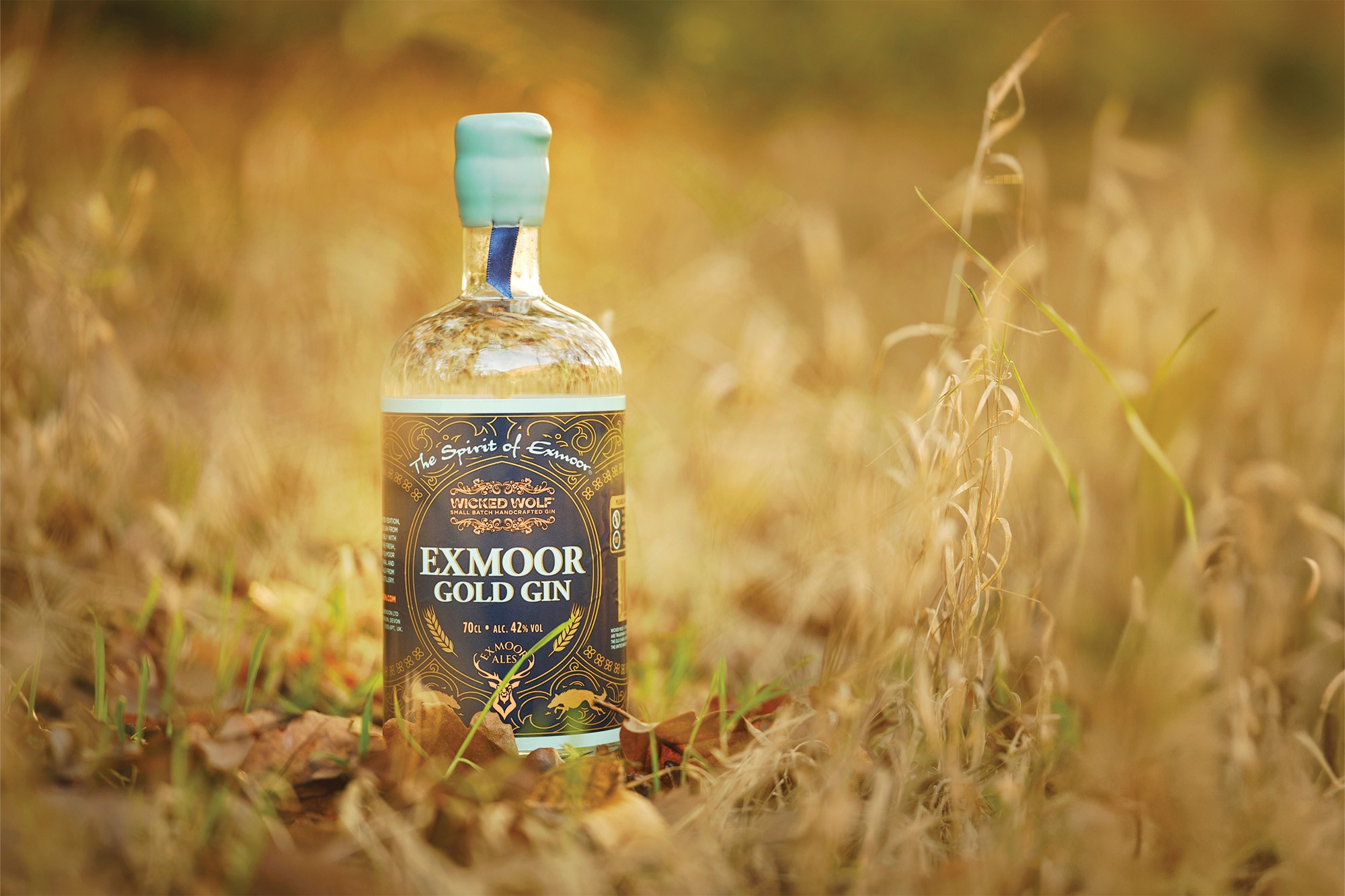 Wicked Wolf Exmoor Gold Gin - 70cl
