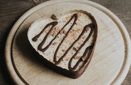 Greendale Love-heart Chocolate Cake