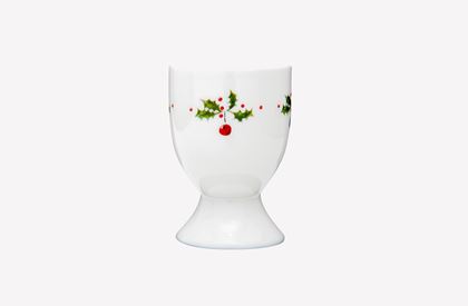 Jane Abbott Holly & Berry Egg Cup