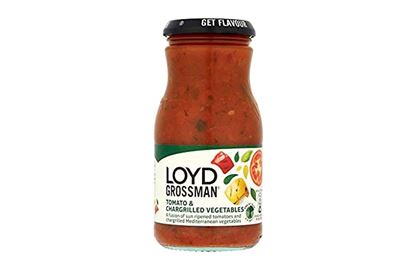 Loyd Grossman's Tomato & Chargrilled Vegetables Pasta Sauce - 350g 