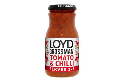Loyd Grossman's Tomato & Chilli Pasta Sauce - 350g