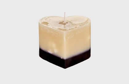 Recycled Candle Co Bitter Orange & Ylang Ylang Heart Candle