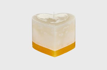 Recycled Candle Co Ginger & Lime Heart Candle