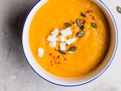 Red Lentil and Bacon Soup image