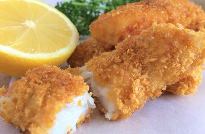 Home-Made Fish Fingers