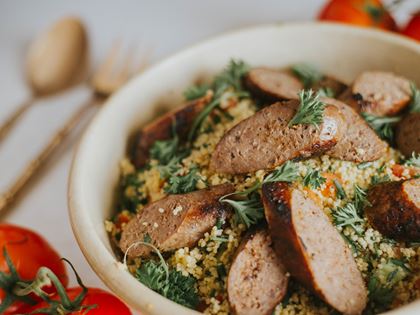 Sausage and Couscous Salad Recipe image