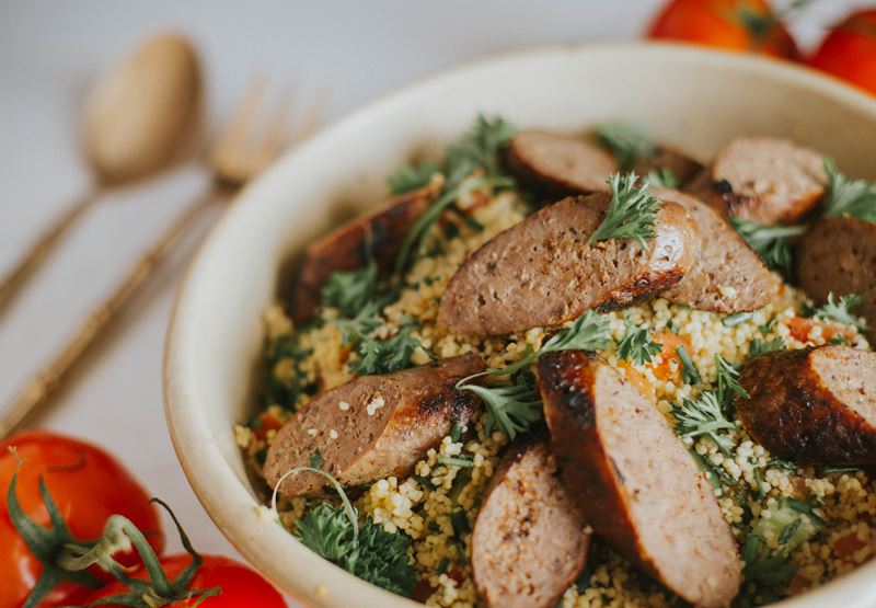 Sausage and Couscous Salad Recipe