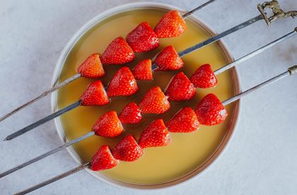 Strawberry & Orange Brochettes