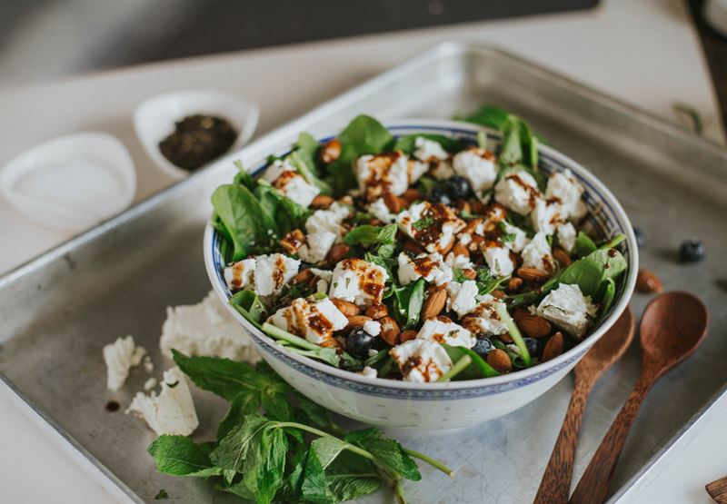 Blueberry & Feta Salad Recipe