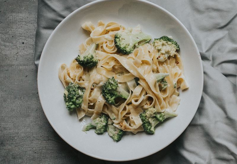 Devon Blue Tagliatelle with Leeks & Broccoli