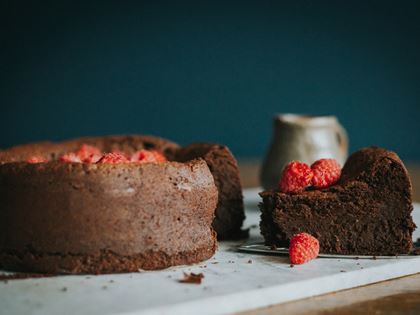 Flour-Free Chocolate Cake Recipe image