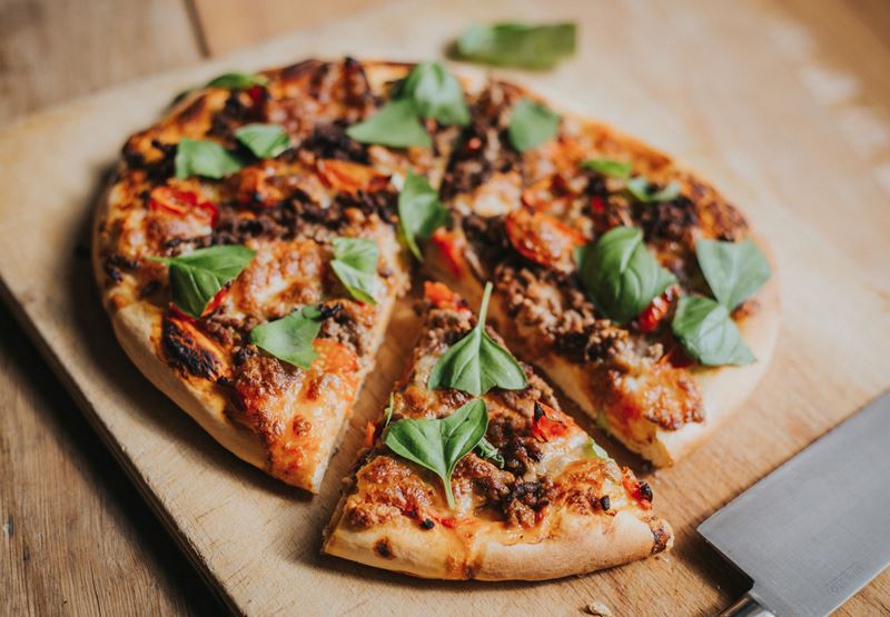 Greendale Beef and Basil Pizza Recipe