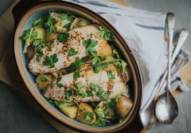 Fresh Mackerel and New Potato Salad Recipe