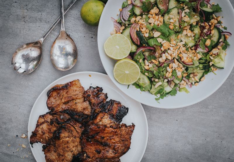 Five-Spice BBQ Pork Chops