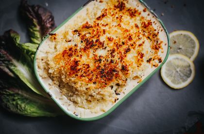 Quick Crab Gratin