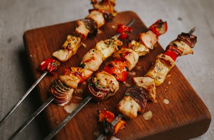 Caribbean-Style Chicken Kebabs Recipe