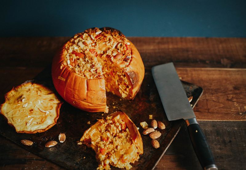 Baked Stuffed Pumpkin Recipe