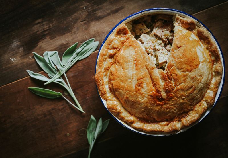 Turkey & Ham Pie Recipe