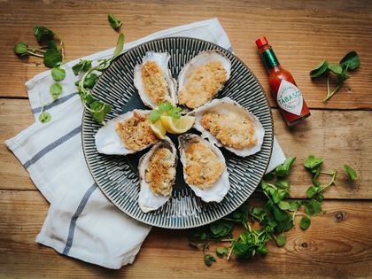 Pan-Fried Oysters Recipe image