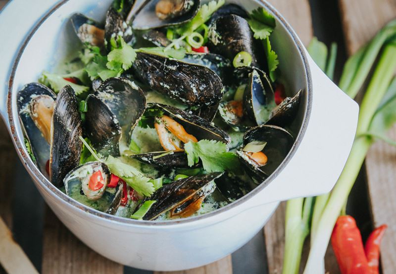 Mussels with Thai Spices Recipe
