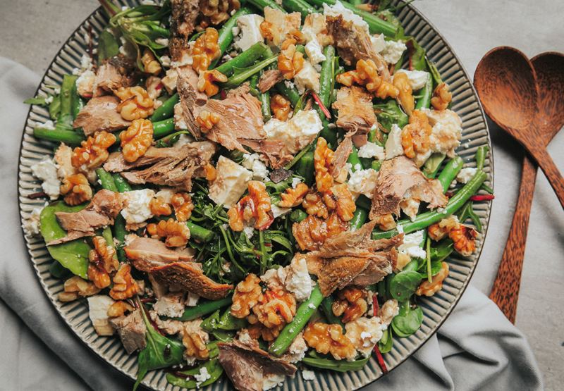 Lamb Salad with Feta