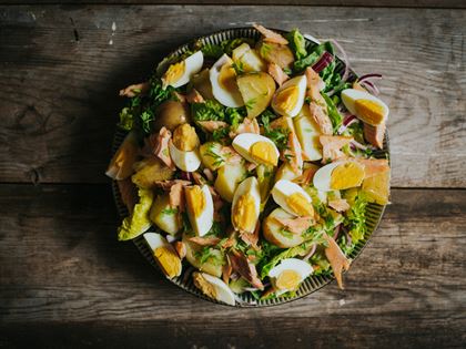 Smoked Trout Salad Recipe image