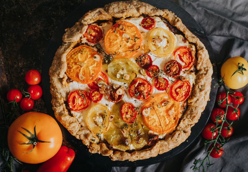 Tomato & Ricotta Galette