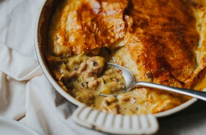 Chicken & Leek Pot Pie Recipe