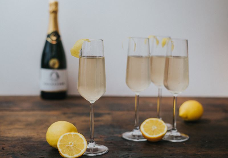French 75 Gin Cocktail Recipe