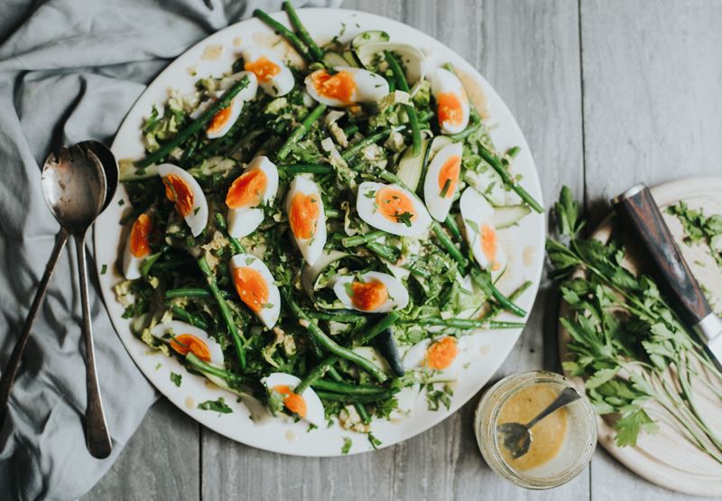 Green Bean & Courgette Salad