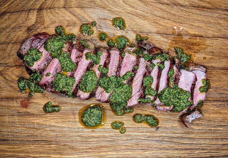 BBQ Diaries BBQ Steak With Chimichurri 