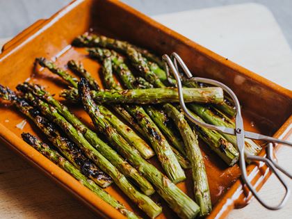 Simple Barbecued Asparagus Recipe image