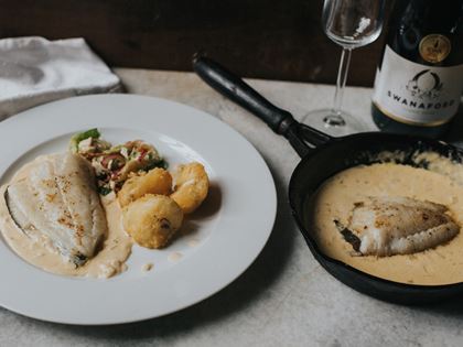 Greendale Turbot with Prosecco image