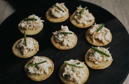  Greendale Crab & Crayfish Blinis