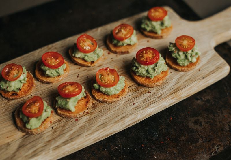 Sweet Potato & Avocado Bites