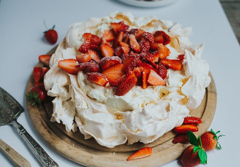 Strawberry Pavlova