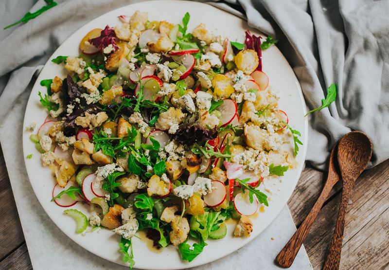 Supper Salad With Dorset Blue Vinny