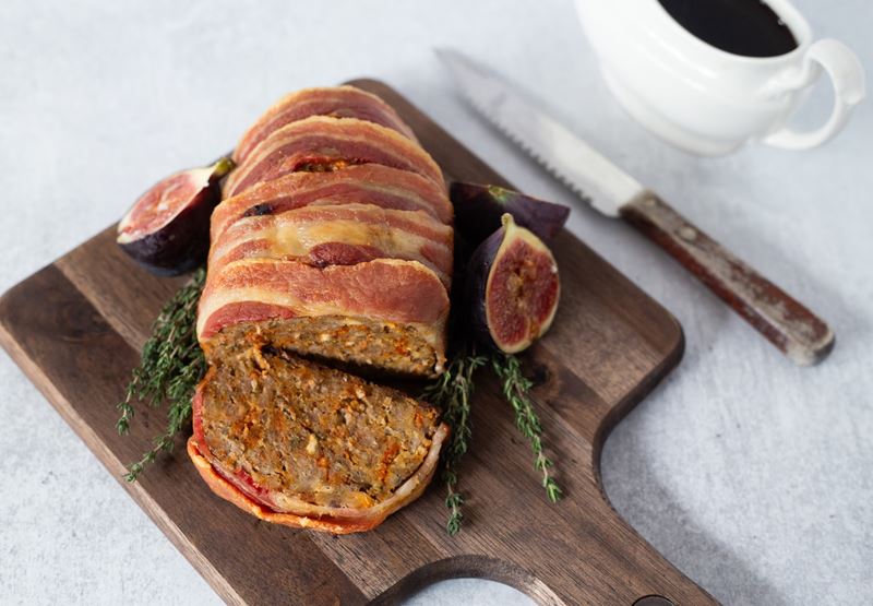 Bacon & Sausage Meatloaf